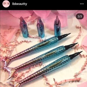 mermaid eyeliner long lasting Black